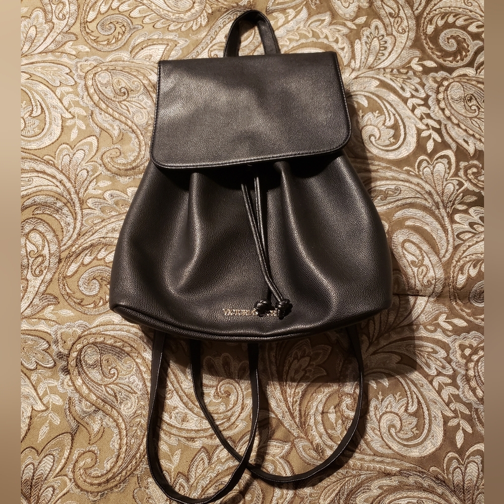 Victoria's Secret Black Backpack